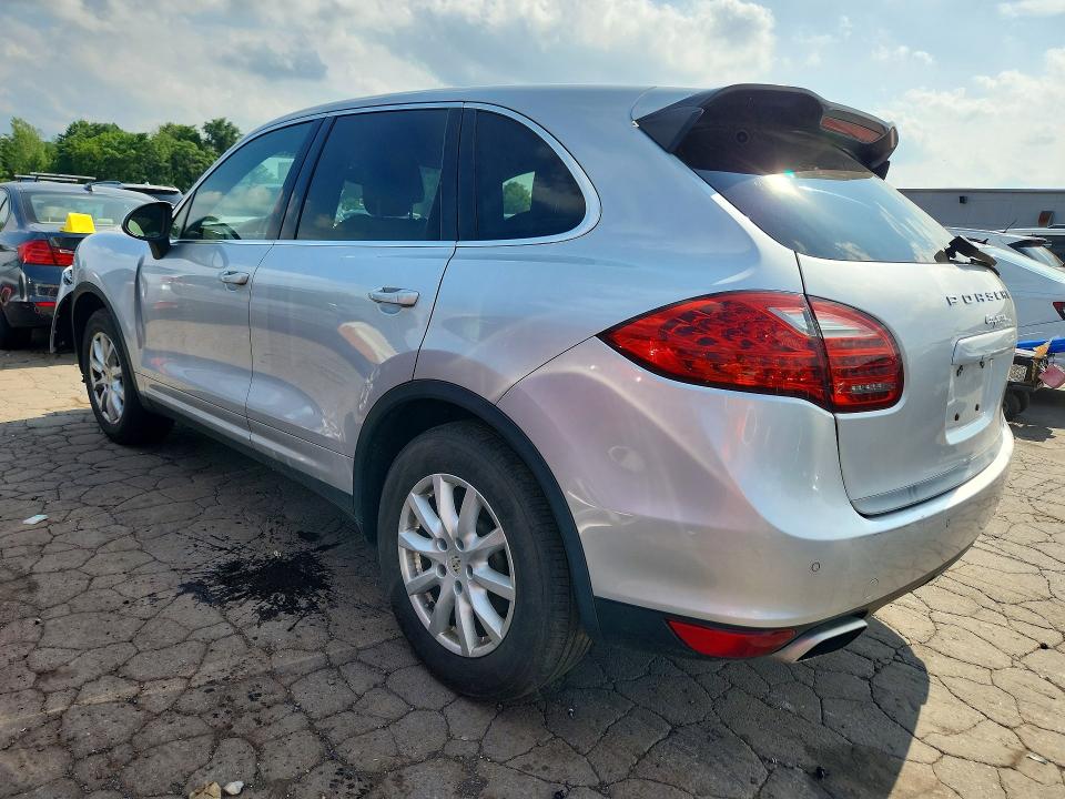 2012 Porsche Cayenne VIN WP1AA2A25CLA08612 COPART salvage auction — FRONT END, Ny - Certificate Of Title, sold $1,050 on 2026-07-24 (photo 2)