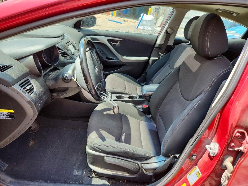 2016 Hyundai Elantra VIN 5NPDH4AE4GH777631 COPART salvage auction — NORMAL WEAR, Tn - Certificate Of Title, sold $1,275 on 2026-07-19 (photo 7)