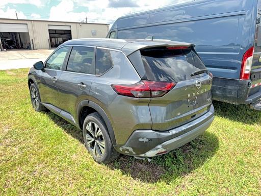 2022 Nissan Rogue VIN 5N1BT3BA7NC728696 COPART salvage auction — MECHANICAL, Fl - Certificate Of Title (P), sold $7,100 on 2026-08-21 (photo 3)