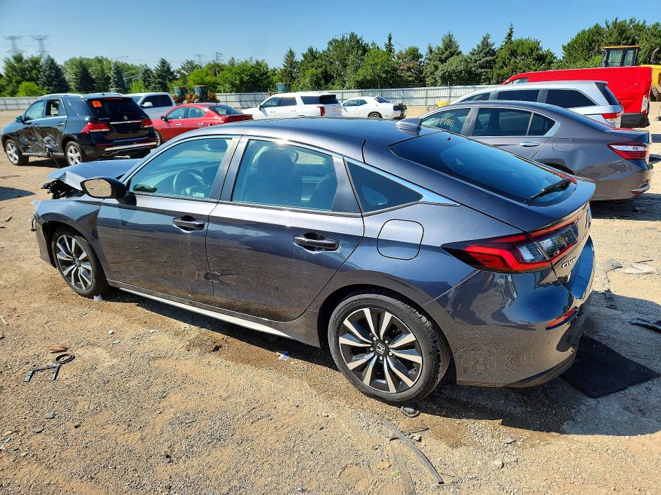 2024 Honda Civic VIN 19XFL1H76RE024090 COPART salvage auction — FRONT END, Il - Salvage Certificate, sold $7,600 on 2026-08-25 (photo 2)