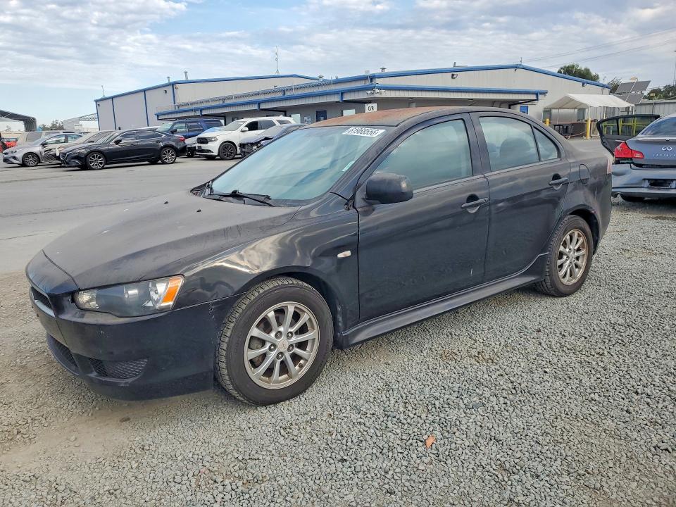 2013 Mitsubishi Lancer VIN JA32U2FU2DU008603 COPART salvage auction — SIDE, CA - DIS/DLR/EXP ONLY CLEAN TITLE, sold $100 on 2026-07-24 (photo 1)