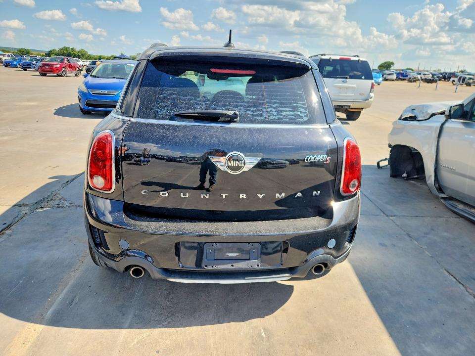 2016 Mini Cooper VIN WMWZC5C57GWT38583 COPART salvage auction — REAR END, Tx - Cert Of Title-Rebuilt Salvage, sold $1,950 on 2026-07-23 (photo 6)