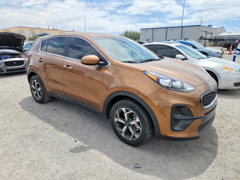 2021 Kia Sportage VIN KNDPM3AC8M7861940 COPART salvage auction — VANDALISM, Az - Cert Of Title - Salvage, sold $1,600 on 2026-07-28 (photo 4)