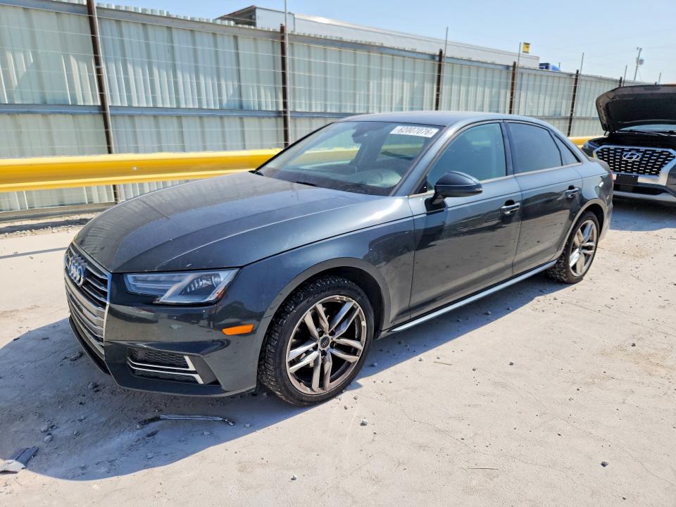 2017 Audi A4 VIN WAUKMAF49HN038707 COPART salvage auction — MECHANICAL, TX - CERTIFICATE OF TITLE, sold $175 on 2026-07-28 (photo 1)
