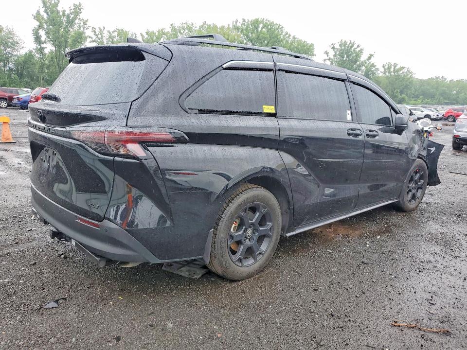 2025 Toyota Sienna VIN 5TDCSKFC2SS201631 COPART salvage auction — FRONT END, Ct - Cert Of Title-Salvage, sold $16,300 on 2026-07-31 (photo 3)