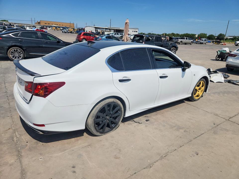 2015 Lexus Gs 350 VIN JTHBE1BL0FA008981 COPART salvage auction — SIDE, Tx - Certificate Of Title, sold $200 on 2026-08-24 (photo 3)