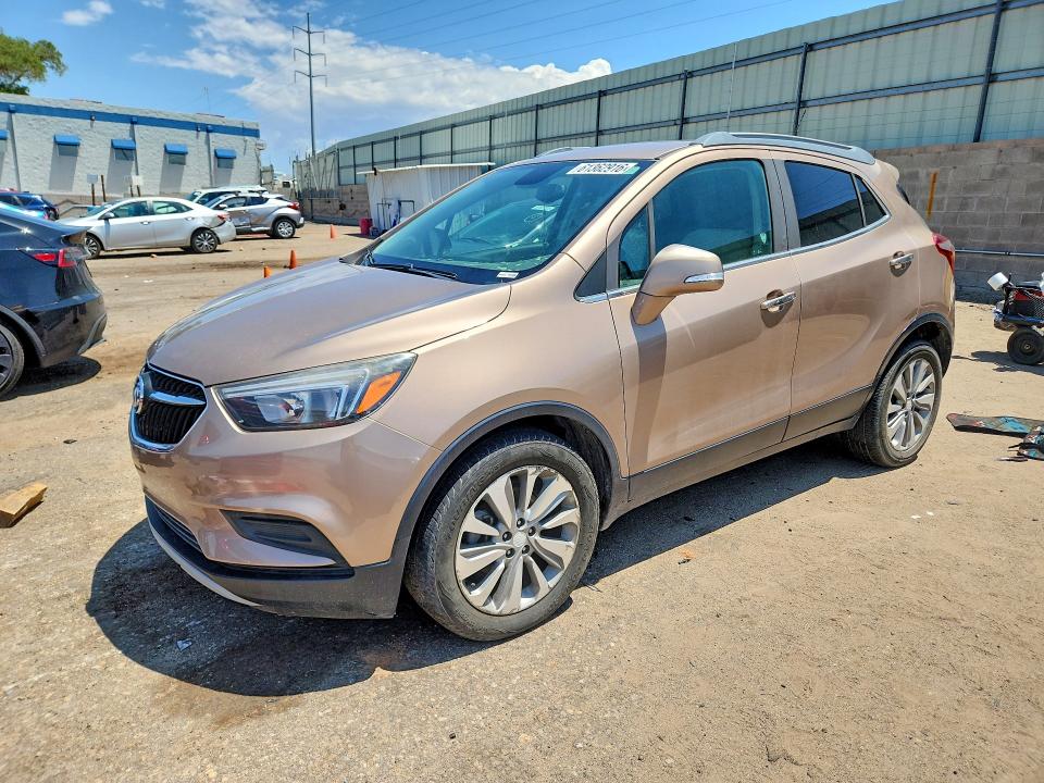 2018 Buick Encore VIN KL4CJASB7JB653360 COPART salvage auction — MECHANICAL, Nm - Certificate Of Title, sold $725 on 2026-07-30 (photo 1)