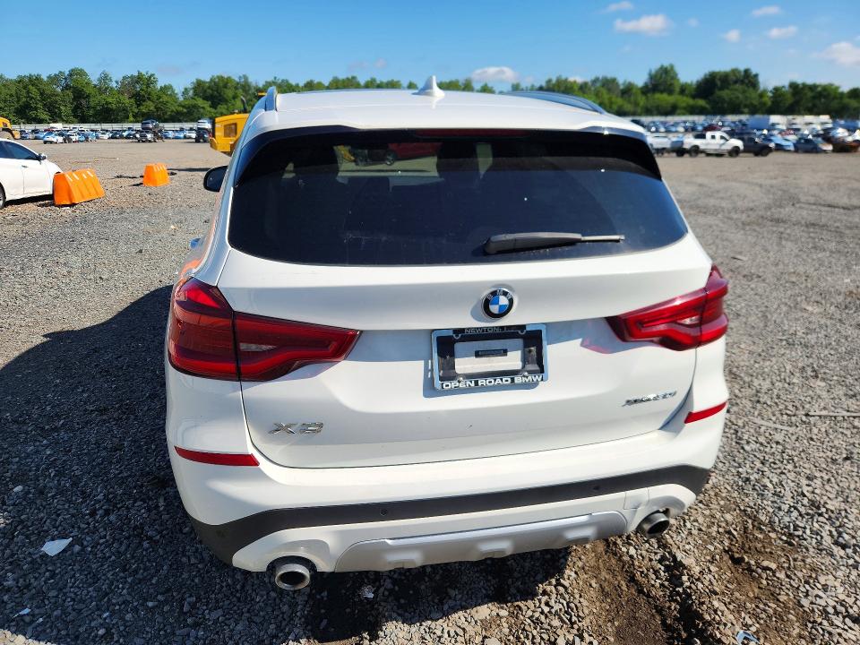 2021 BMW X3 VIN 5UXTY5C05M9E39762 COPART salvage auction — ROOF, NJ - CERT OF TITLE-SALVAGE (P), sold $8,800 on 2026-07-17 (photo 6)