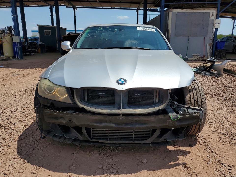 2011 BMW 3er VIN WBAPM5G51BNM68761 COPART salvage auction — FRONT END, AZ - CERT OF TITLE - SALVAGE, sold $2,000 on 2026-07-23 (photo 5)