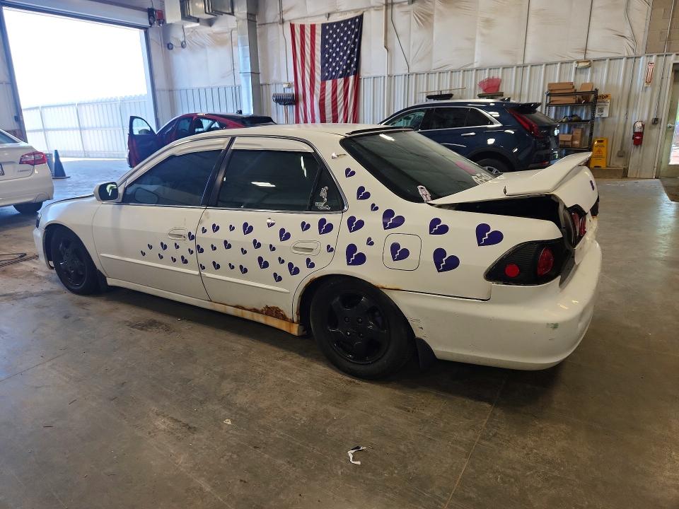 1999 Honda Accord VIN JHMCG5658XC031657 COPART salvage auction — REAR END, WI - JUNKED VEHICLE BILL OF SALE, sold $175 on 2026-07-14 (photo 2)