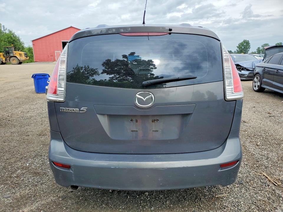 2010 Mazda 5 VIN JM1CR2W37A0377118 COPART salvage auction — REAR END, On - Permit No Brand - Unfit, sold $375 on 2026-07-16 (photo 6)
