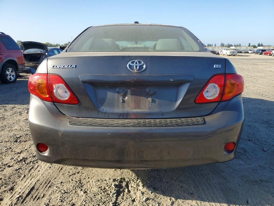 2009 Toyota Corolla VIN JTDBL40E899026583 COPART salvage auction — FRONT END, CA - SALVAGE CERTIFICATE, sold $1,050 on 2026-07-09 (photo 6)