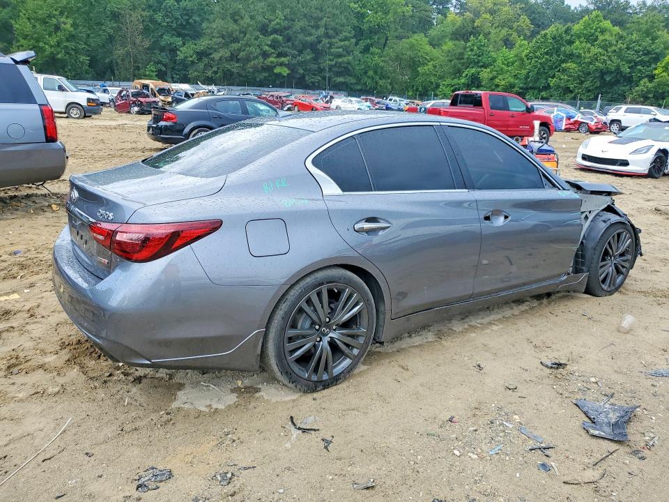 2020 Infiniti VIN JN1EV7AP7LM205567 COPART salvage auction — FRONT END, Md - Cert Of Salvage > 75% Damage, sold $925 on 2026-07-28 (photo 3)