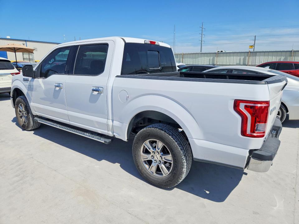 2016 Ford F-150 VIN 1FTEW1CF8GKF16356 COPART salvage auction — REAR END, Tx - Salvage Vehicle Title, sold $12,600 on 2026-07-31 (photo 2)