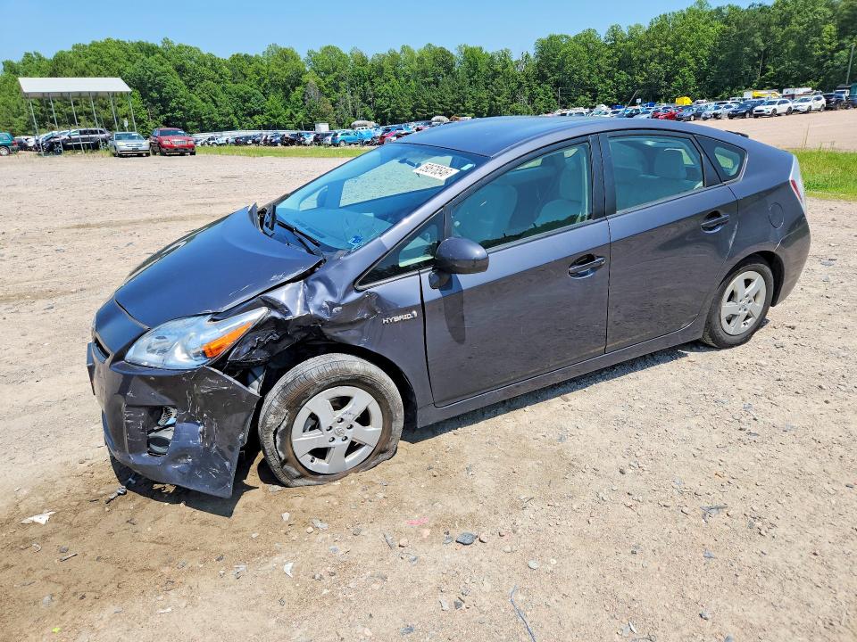 2011 Toyota Prius VIN JTDKN3DU9B5353920 COPART salvage auction — FRONT END, Va - Certificate Of Title, sold $725 on 2026-07-27 (photo 1)