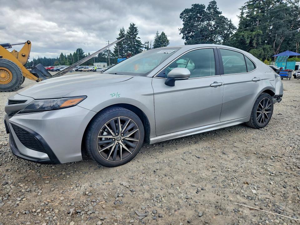 2021 Toyota Camry VIN 4T1T11BK8MU023583 COPART salvage auction — REAR END, WA - BILL OF SALE, sold $7,300 on 2026-07-28 (photo 1)