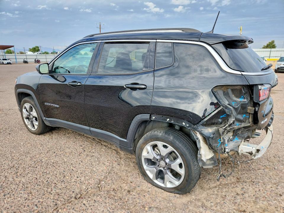 2021 Jeep Compass VIN 3C4NJDCBXMT578509 COPART salvage auction — REAR END, Fl - Certificate Of Title, sold $150 on 2026-08-03 (photo 2)