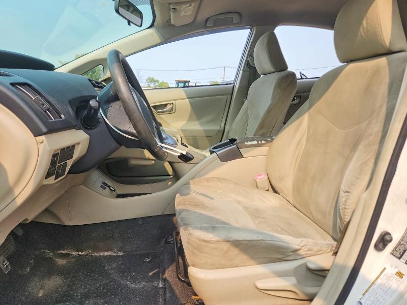 2012 Toyota Prius VIN JTDKN3DU2C5427339 COPART salvage auction — FRONT END, PA - CERT OF SALV-R=RECONSTRUCTED, sold $350 on 2026-07-30 (photo 7)