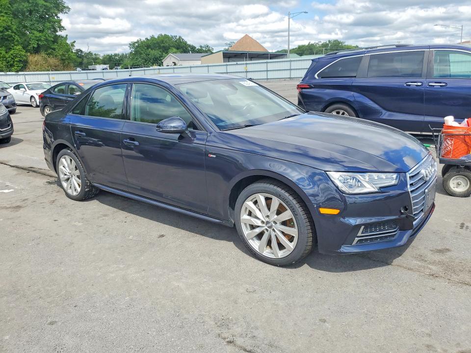2018 Audi A4 VIN WAUDNAF43JA171014 COPART salvage auction — WATER/FLOOD, Nj - Cert Of Title-Salvage Flood, sold $2,250 on 2026-07-28 (photo 4)