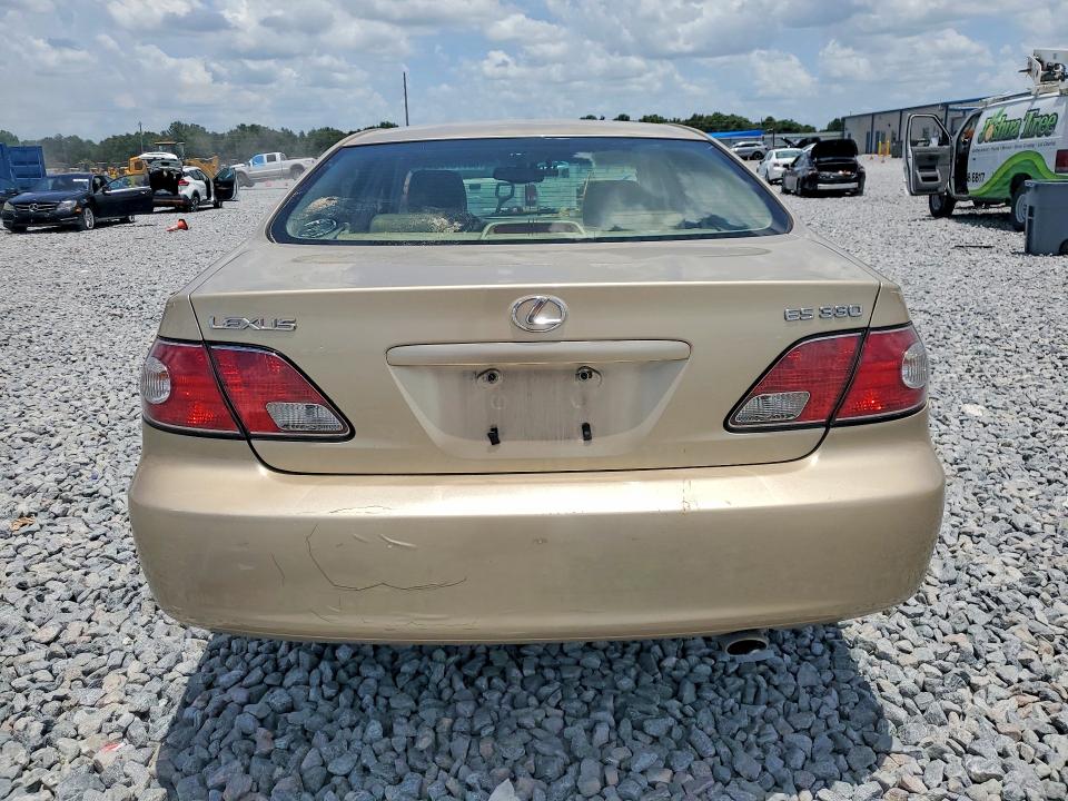 2004 Lexus Es 330 VIN JTHBA30G740014809 COPART salvage auction — FRONT END, FL - CERT OF TITLE SLVG REBUILDABLE, sold $625 on 2026-07-17 (photo 6)