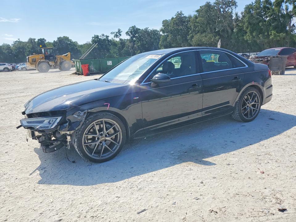 2019 Audi A4 VIN WAUENAF41KN016816 — COPART salvage auction photo