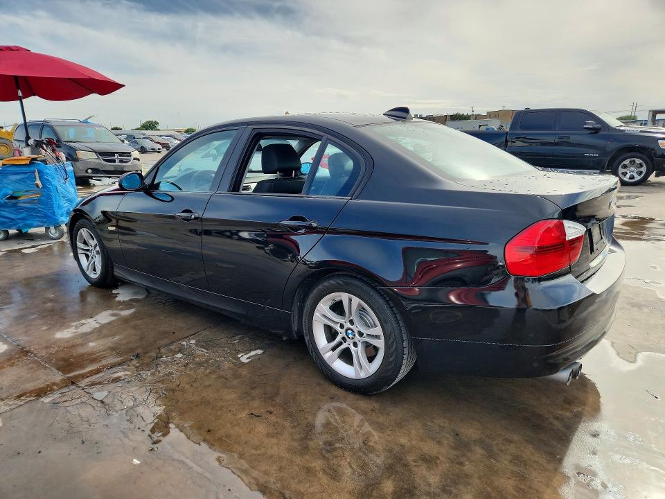 2008 BMW 3 series VIN WBAVA33528K054389 COPART salvage auction — SIDE, Tx - Certificate Of Title, sold $1,500 on 2026-07-25 (photo 2)