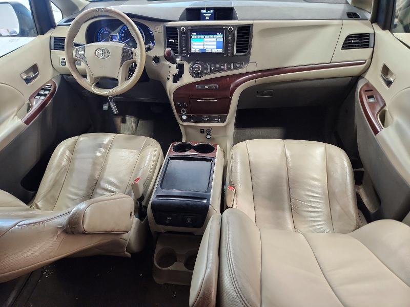 2011 Toyota Sienna VIN 5TDYK3DCXBS055820 COPART salvage auction — FRONT END, WI - CERTIFICATE OF TITLE, sold $1,600 on 2026-07-20 (photo 8)