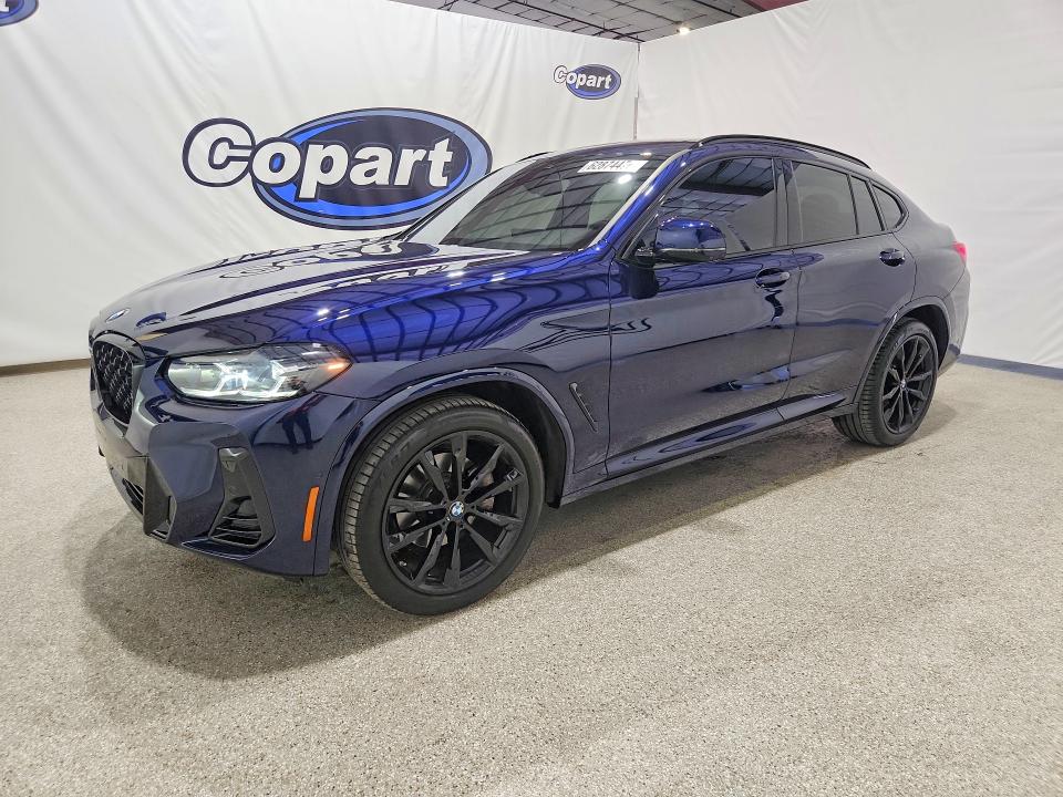 2025 BMW X4 VIN 5UX33DT05S9019339 — COPART salvage auction photo