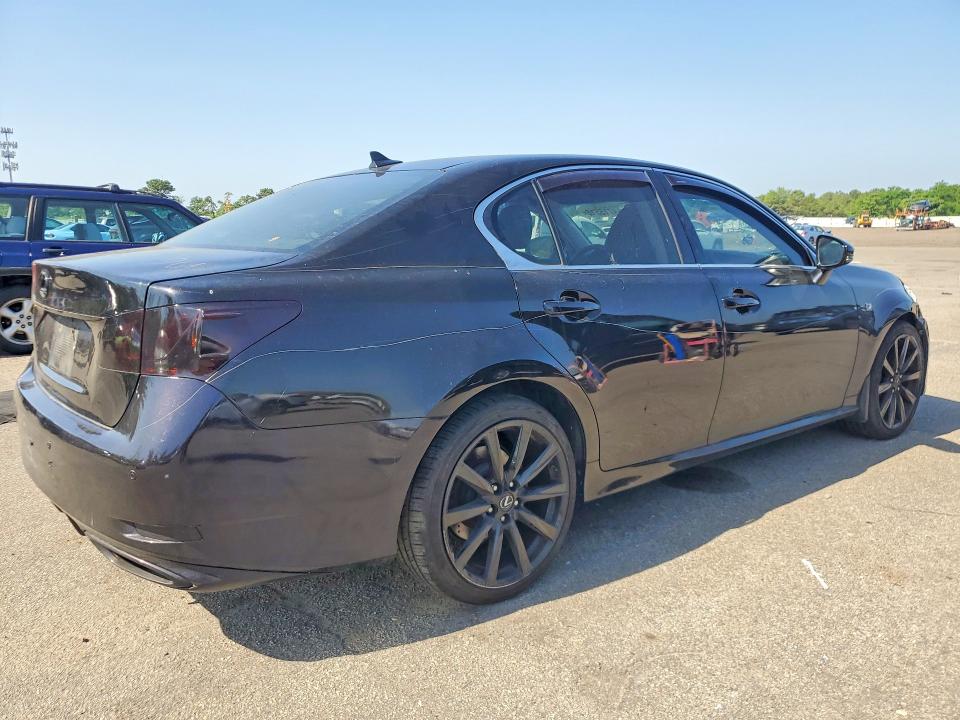 2013 Lexus Gs VIN JTHCE1BL4D5004023 COPART salvage auction — VANDALISM, Ny - Mv-907A Salvage Certificate, sold $1,850 on 2026-07-13 (photo 3)
