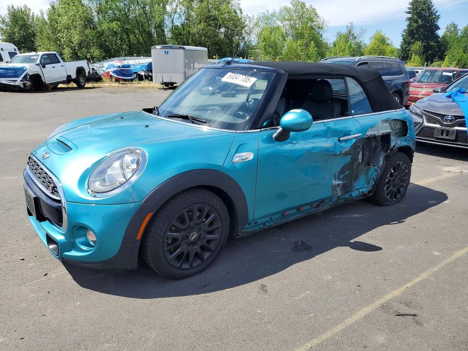 2017 Mini Cooper VIN WMWWG9C54H3C23119 COPART salvage auction — SIDE, Or - Salvage Title Certificate, sold $2,850 on 2026-08-12 (photo 1)