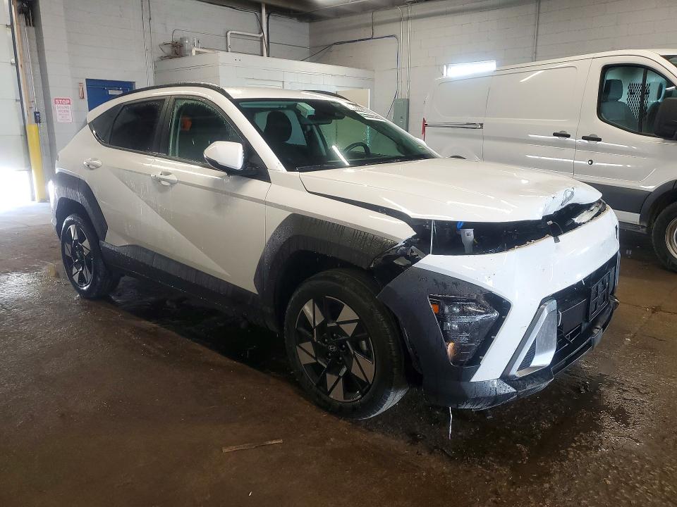 2025 Hyundai Kona VIN KM8HBCAB6SU342073 COPART salvage auction — FRONT END, Fl - Cert Of Title Slvg Rebuildable (P), sold $7,100 on 2026-07-20 (photo 4)