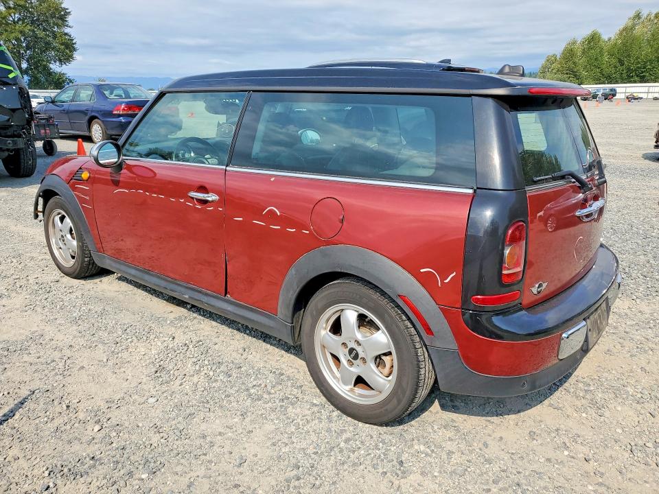 2009 Mini Cooper clubman VIN WMWML33509TN68677 COPART salvage auction — FRONT END, WA - BILL OF SALE, sold $400 on 2026-08-03 (photo 2)