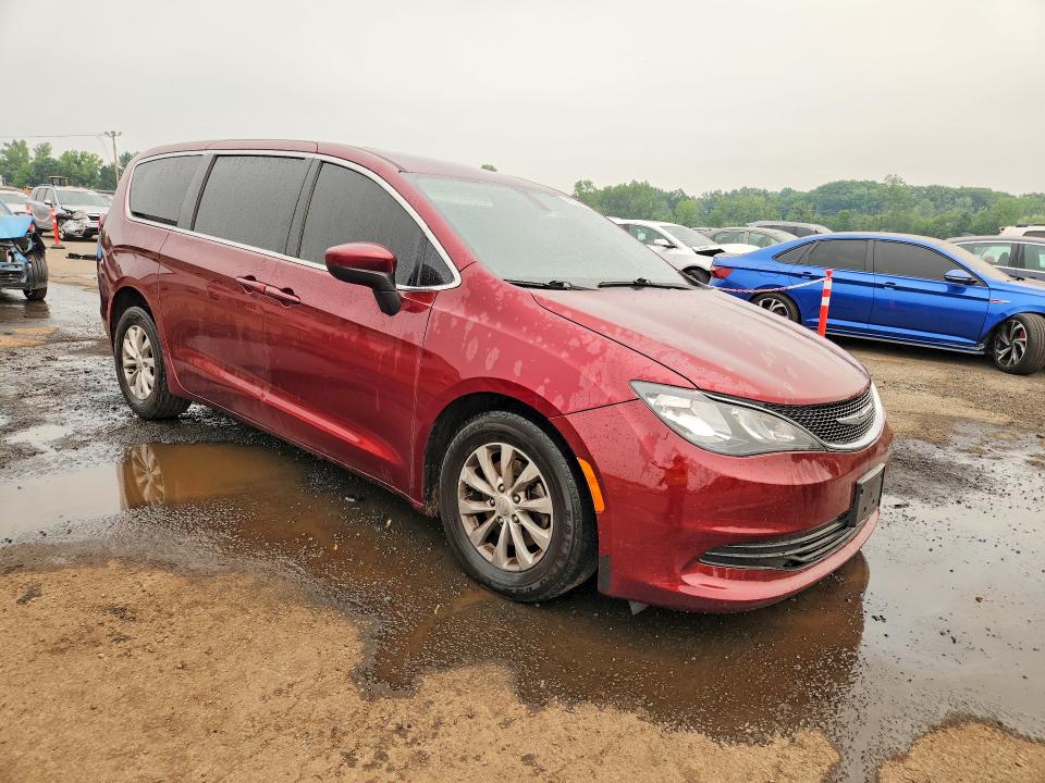 2017 Chrysler Pacifica VIN 2C4RC1DG4HR676836 COPART salvage auction — FRONT END, Ct - Cert Of Title-Salvage, sold $525 on 2026-07-28 (photo 4)