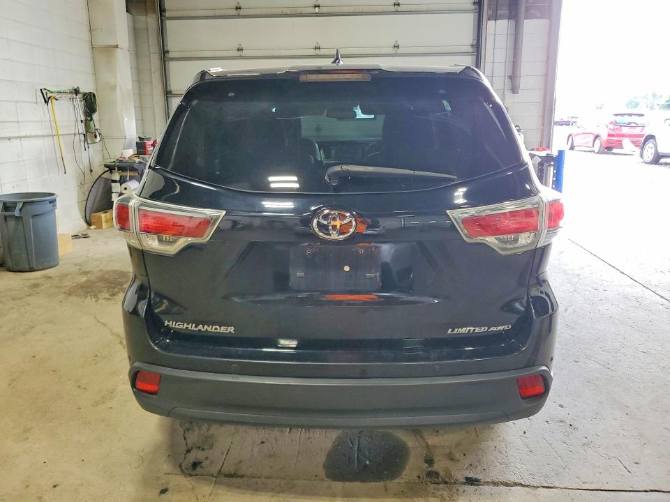 2015 Toyota Highlander VIN 5TDDKRFH6FS099975 COPART salvage auction — FRONT END, Mn - Cert Of Title-Salvage, sold $225 on 2026-07-23 (photo 6)