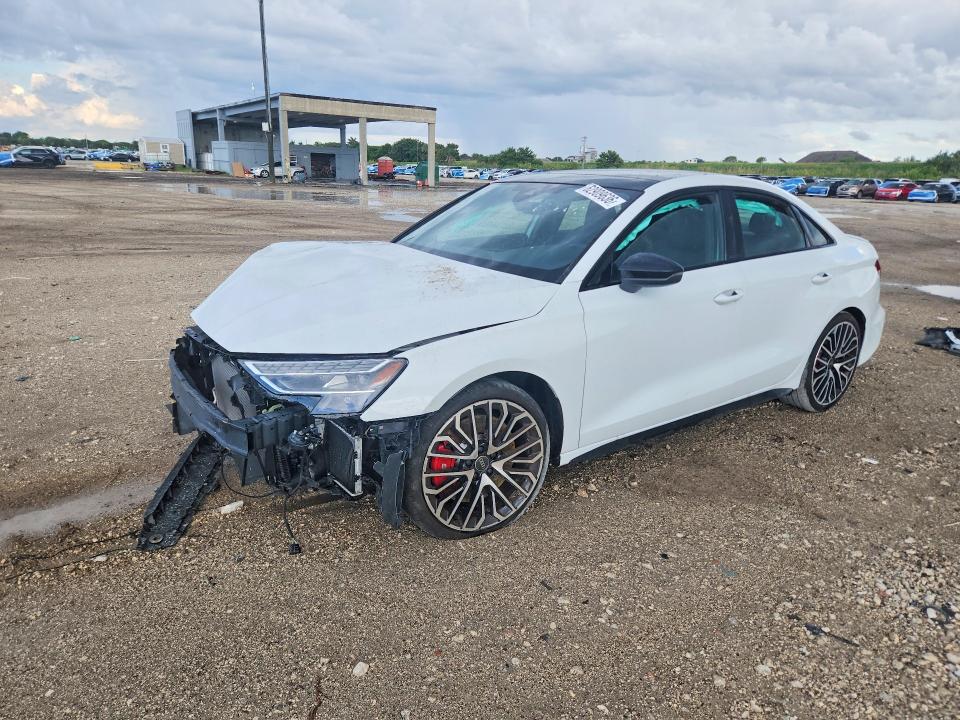 2025 Audi S3 VIN WAUH5DGY3SA065409 — COPART salvage auction photo