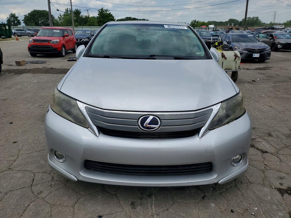2010 Lexus Hs VIN JTHBB1BA6A2005092 COPART salvage auction — FRONT END, In - Certificate Of Title, sold $250 on 2026-07-28 (photo 5)