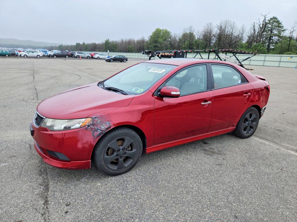 2010 Kia Forte VIN KNAFU4A28A5257494 COPART salvage auction — REAR END, Ny - Mv-907A Salvage Certificate, sold $475 on 2026-07-13 (photo 1)