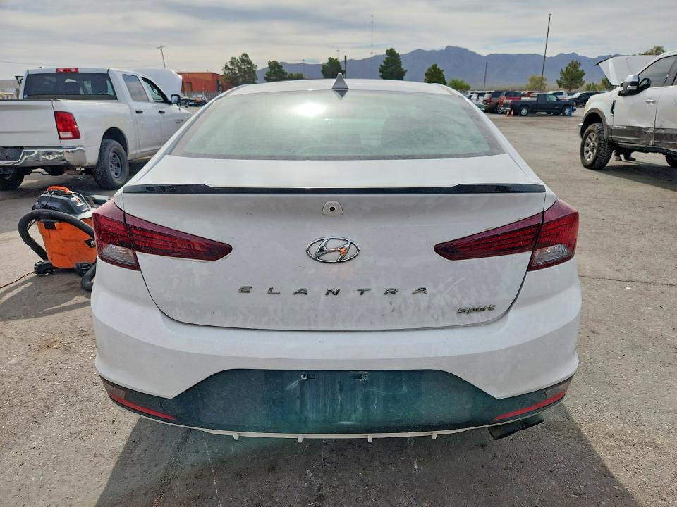 2019 Hyundai Elantra VIN KMHD04LB6KU829006 COPART salvage auction — MECHANICAL, Oh - Certificate Of Title, sold $3,450 on 2026-07-24 (photo 6)