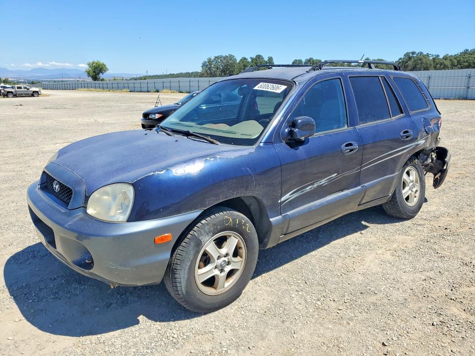 2004 Hyundai Santa fe VIN KM8SB12BX4U812309 COPART salvage auction — REAR END, CA - SALVAGE CERTIFICATE, sold $275 on 2026-07-17 (photo 1)