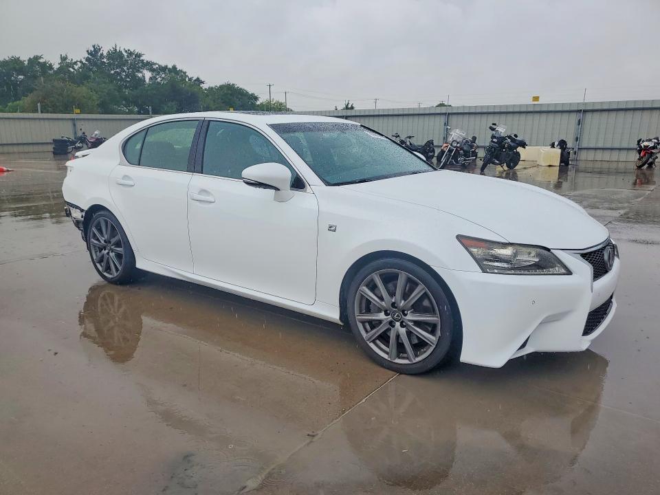 2014 Lexus Gs VIN JTHBE1BLXE5037024 COPART salvage auction — REAR END, Tx - Salvage Vehicle Title, sold $7,000 on 2026-08-03 (photo 4)
