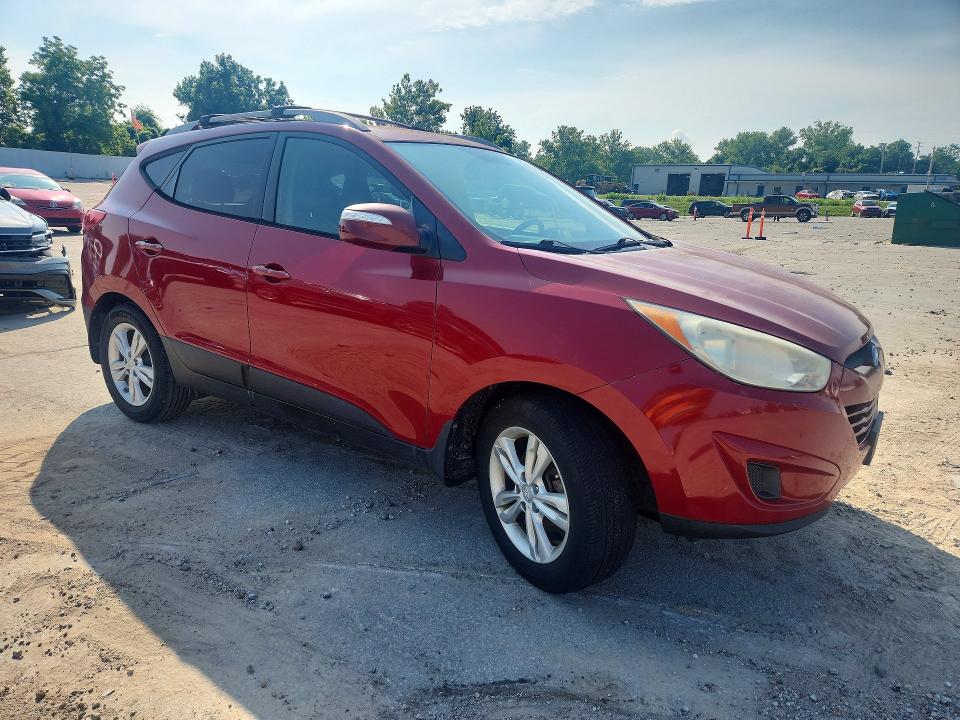 2012 Hyundai Tucson VIN KM8JU3AC0CU524888 COPART salvage auction — MECHANICAL, Mo - Certificate Of Title, sold $1,050 on 2026-07-24 (photo 4)