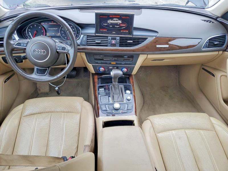 2014 Audi A6 VIN WAUHGAFC3EN138158 COPART salvage auction — FRONT END, OH - CERT OF TITLE-REBUILT SALVAGE, sold $1,700 on 2026-08-25 (photo 8)