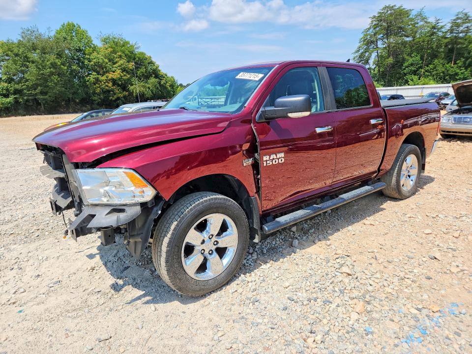 2016 Ram VIN 1C6RR7LT4GS422371 COPART salvage auction — FRONT END, Nc - Salvage Certificate Of Title, sold $350 on 2026-07-27 (photo 1)