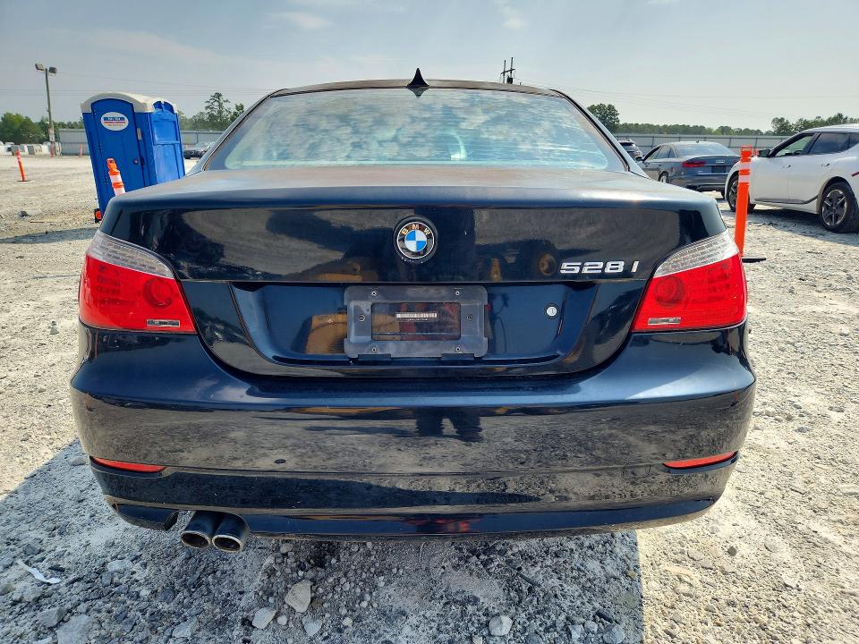2008 BMW 5 series VIN WBANU53598C114682 COPART salvage auction — MINOR DENT/SCRATCHES, Ga - Certificate Of Title, sold $275 on 2026-08-03 (photo 6)