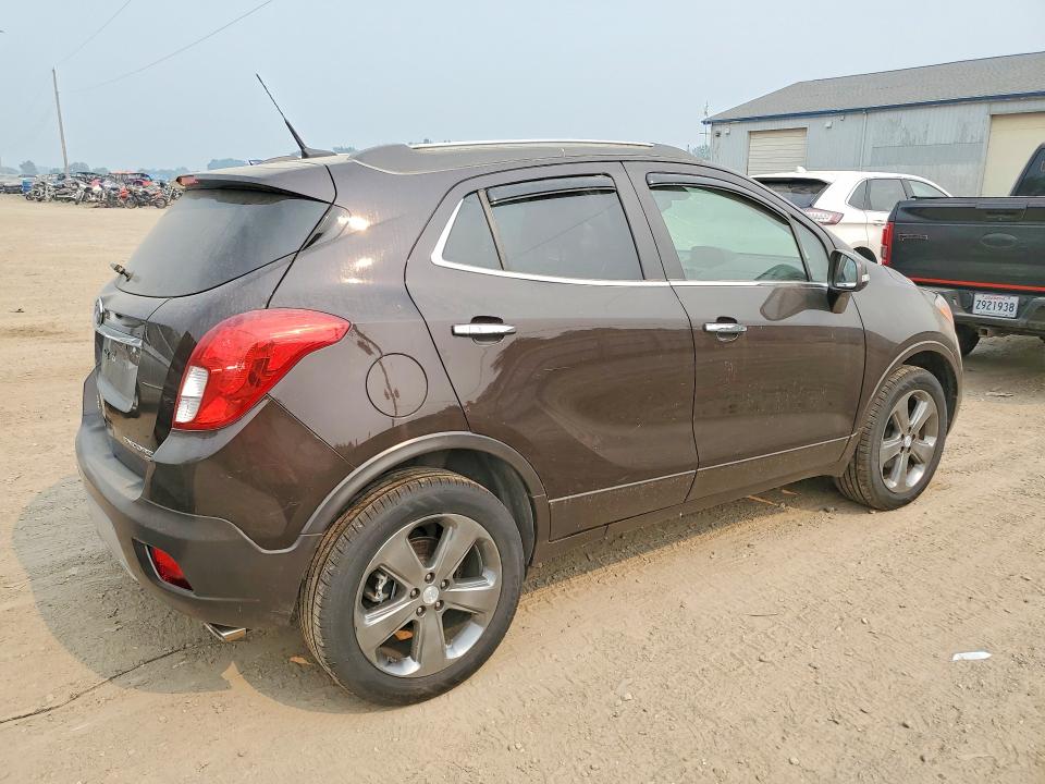 2014 Buick Encore VIN KL4CJFSB5EB541580 COPART salvage auction — FRONT END, MI - CERTIFICATE OF TITLE, sold $800 on 2026-07-29 (photo 3)