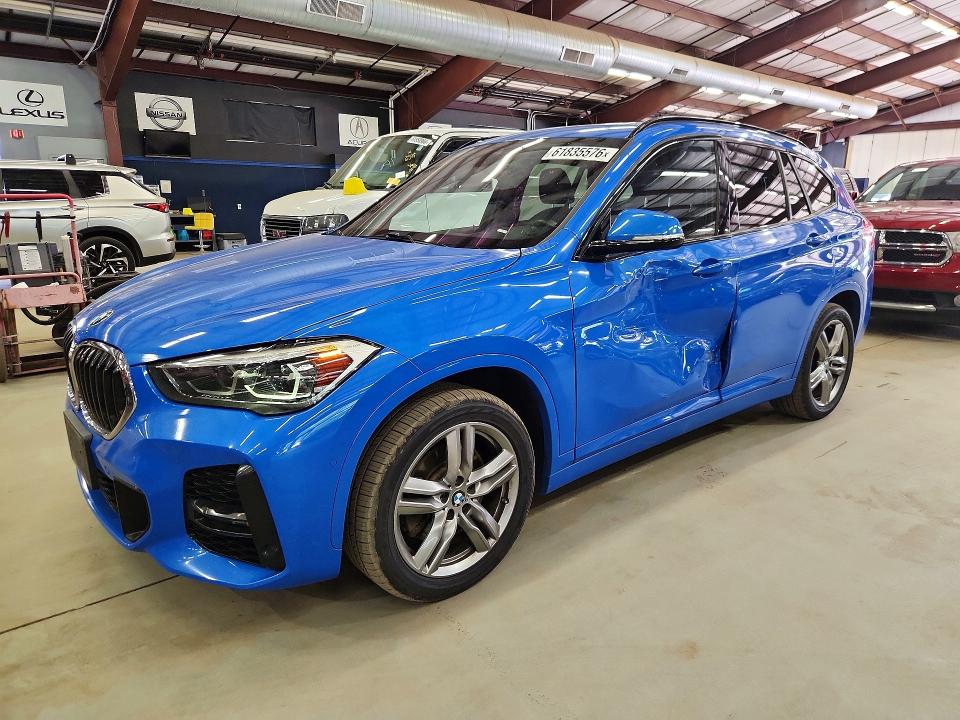 2021 BMW X1 VIN WBXJG9C00M5S73550 COPART salvage auction — SIDE, Ma - Certificate Of Title (P), sold $4,800 on 2026-07-23 (photo 1)