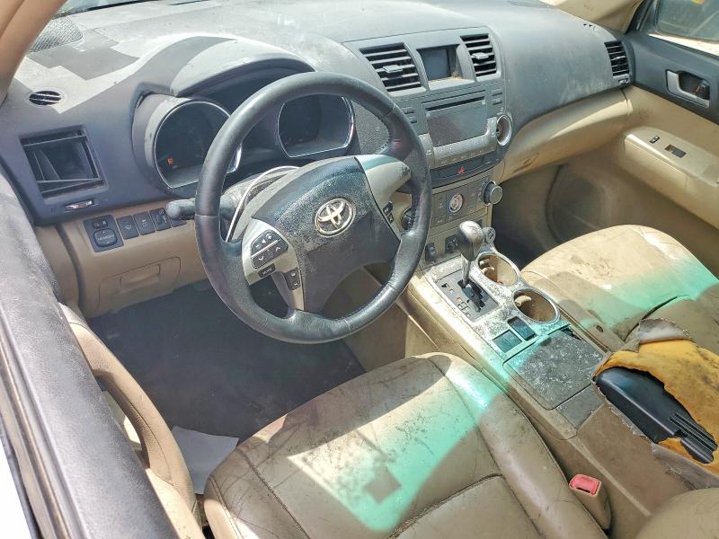 2012 Toyota Highlander VIN 5TDZK3EH2CS069310 COPART salvage auction — REAR END, La - Certificate Of Title (P), sold $3,850 on 2026-07-28 (photo 8)