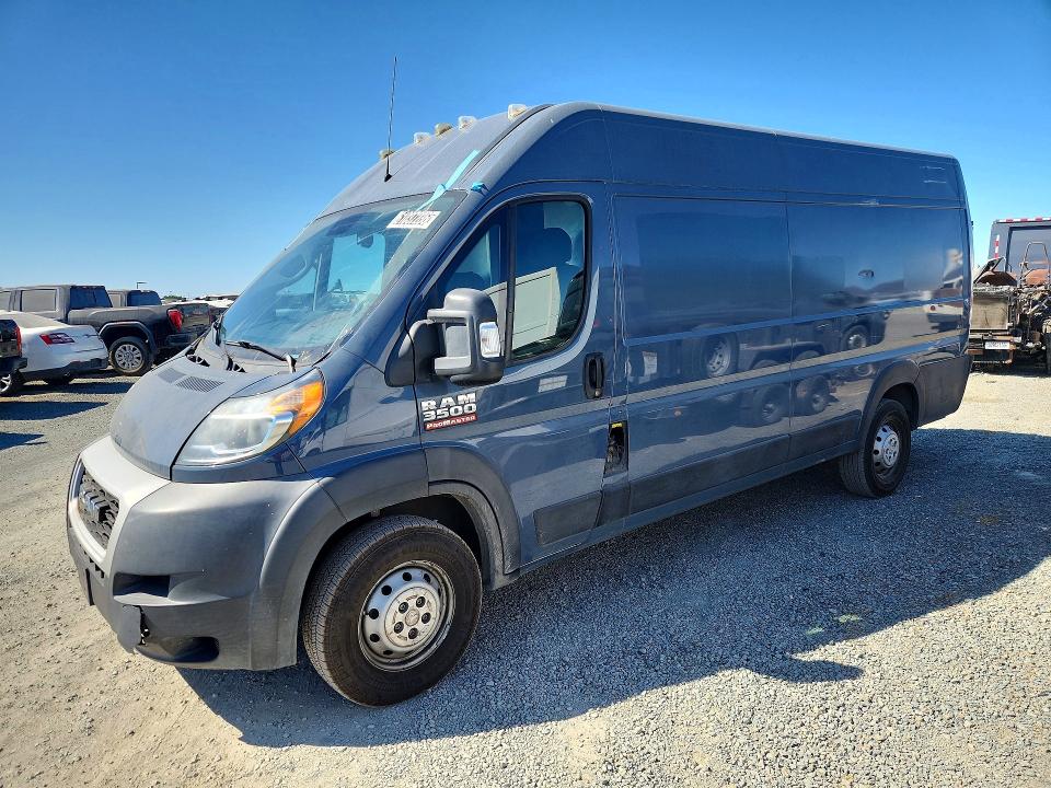 2021 Ram Promaster 3500 VIN 3C6MRVJG5ME535183 COPART salvage auction — MINOR DENT/SCRATCHES, Ca - Dis/Dlr/Exp Only Clean Title, sold $600 on 2026-07-28 (photo 1)