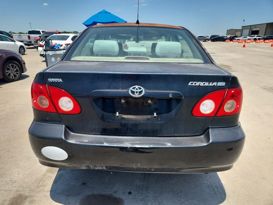 2008 Toyota Corolla VIN 1NXBR32E18Z994568 COPART salvage auction — NORMAL WEAR, TX - CERTIFICATE OF TITLE, sold $1,350 on 2026-07-09 (photo 6)