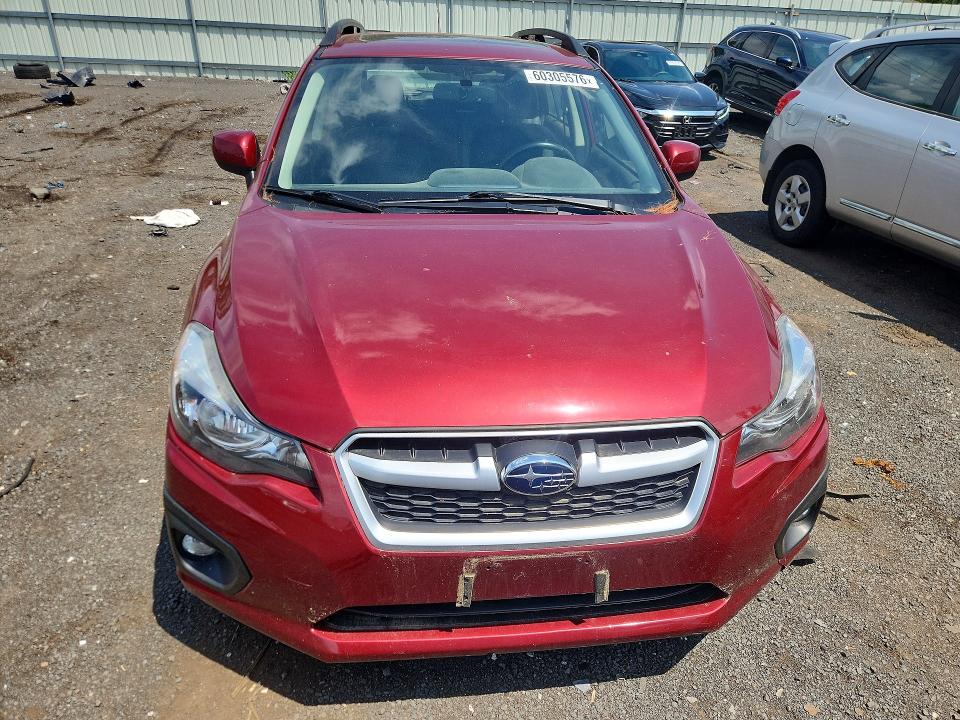 2013 Subaru Impreza VIN JF1GPAS65D2887175 COPART salvage auction — MINOR DENT/SCRATCHES, CT - CERT OF TITLE-REBUILT SALVAGE, sold $600 on 2026-07-24 (photo 5)